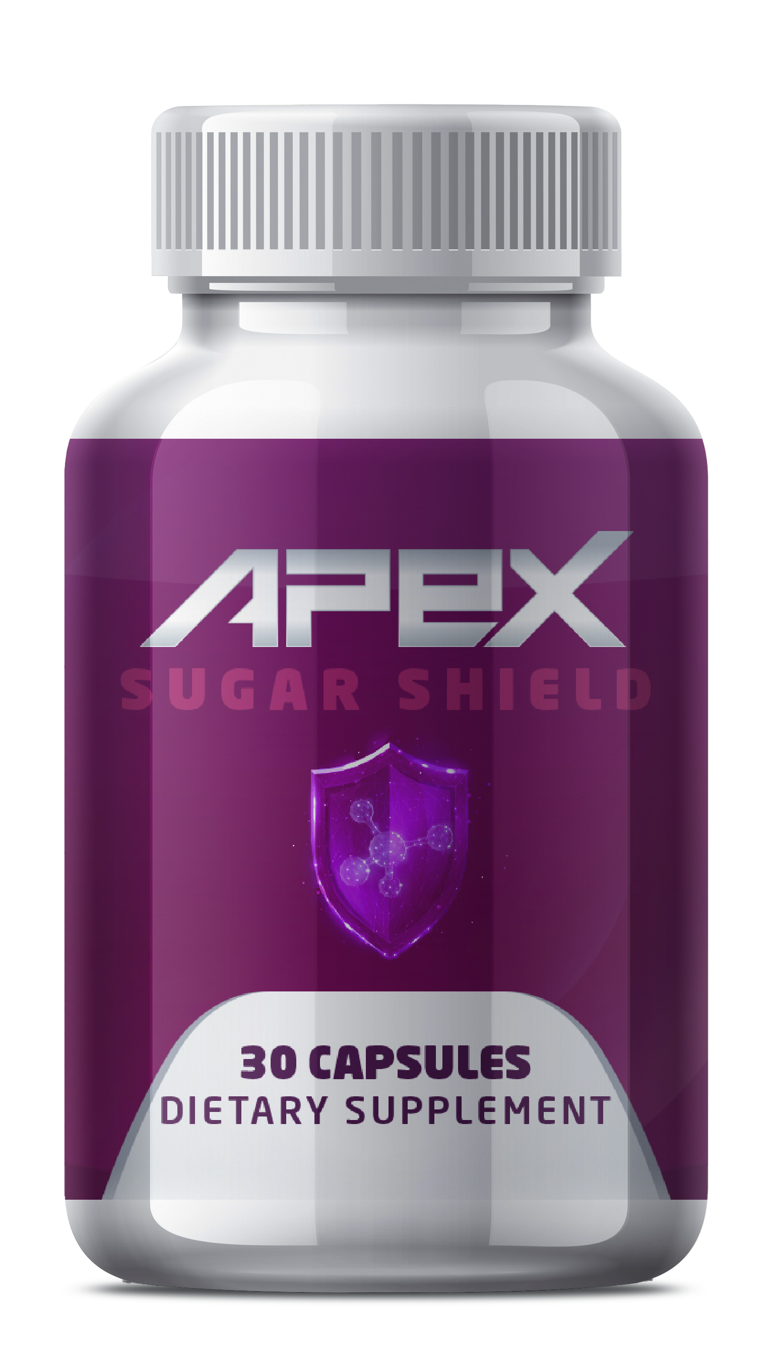 Apex Sugar Shield supplement bottle